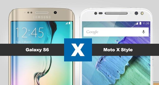 Comparativo - Moto X Style Vs. Samsung Galaxy S6
