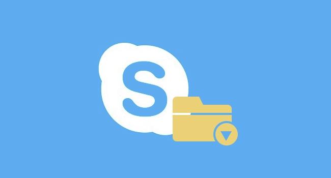 Como mudar a pasta de downloads do Skype