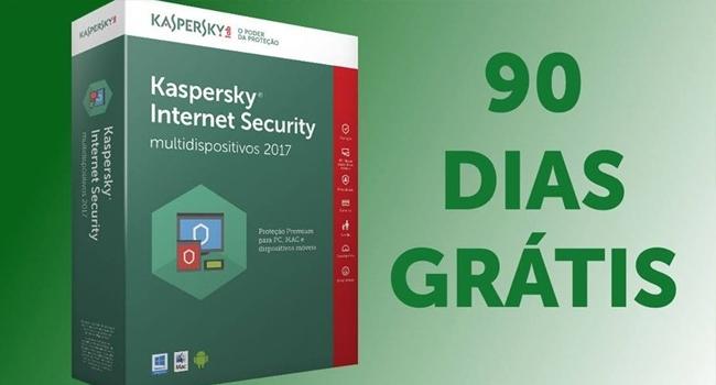 Kaspersky Internet Security 2017 está de graça por 90 dias