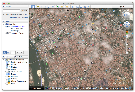 Google Earth para Mac