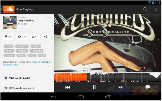 SoundCloud para Android