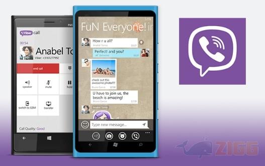 Aplicativo Viber para Windows Phone
