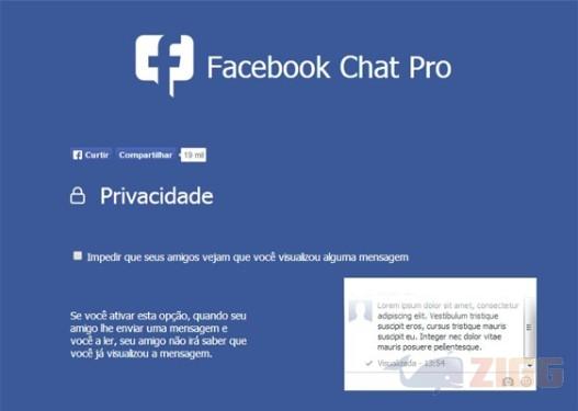 Facebook Chat Pro para chrome