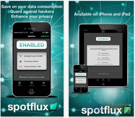 Spotflux para iPhone