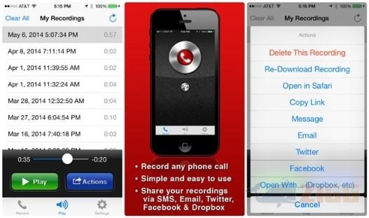 Call Recorder Free para iOS