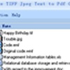 Free Image TIFF Jpeg Text to Pdf Converter