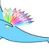 Desktop Dolphin Coloring Book