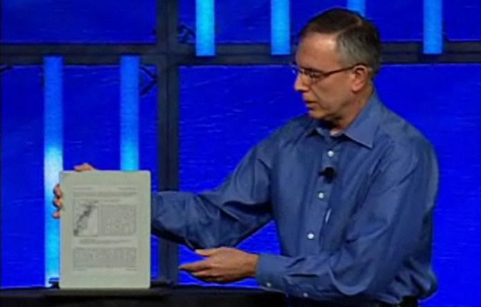 Plastic Electronics Display  – o  primeiro ePaper com cara de bloco de papel