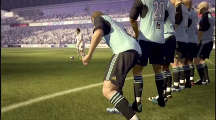 Entre em campo e jogue futebol profissional no FIFA 2009