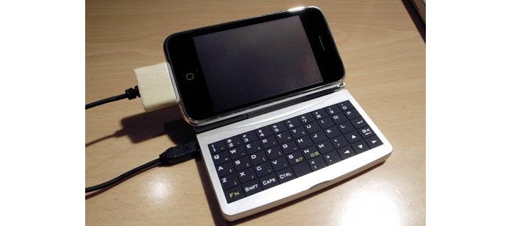 Um teclado externo para o iPhone?