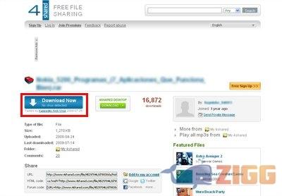 Como baixar arquivos no 4Shared? 3 19 baixar 4shared 1jpg p61Sni1