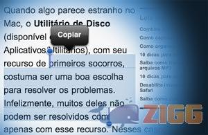7 dicas para digitar melhor no iPhone e no iPod 4 19 copiarcolar300jpg iFj73W9