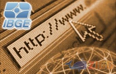 IBGE: 23,8% dos domicílios brasileiros têm acesso à internet