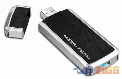 Super Talent lança o primeiro pendrive USB 3.0