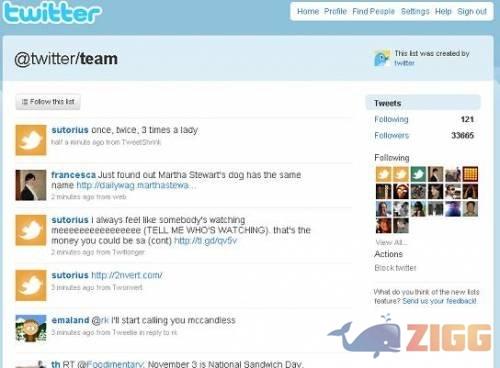 Site mostra listas mais populares do Twitter