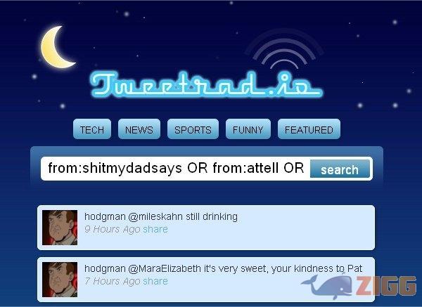 Ouça suas mensagens do Twitter