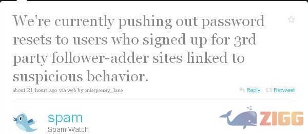 Twitter persegue sites que prometem muitos seguidores