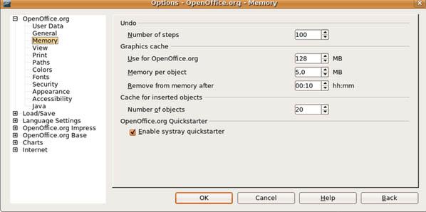 Aprenda a otimizar as configurações do OpenOffice 2