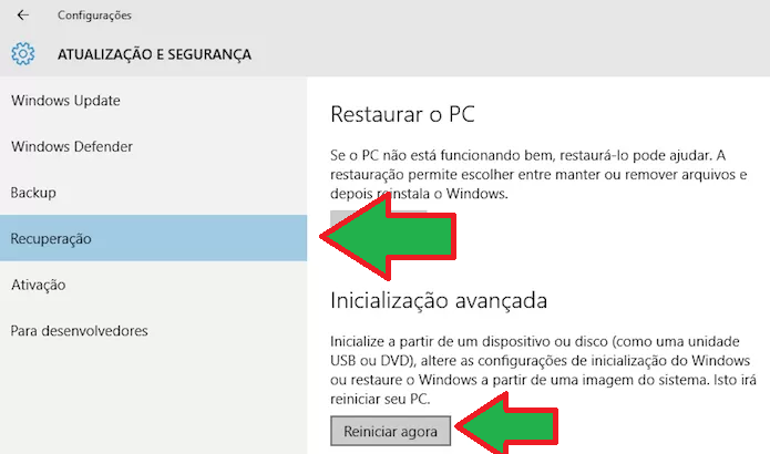 Como entrar em modo de segurança no Windows 10 5 windows 10 modo de segurança