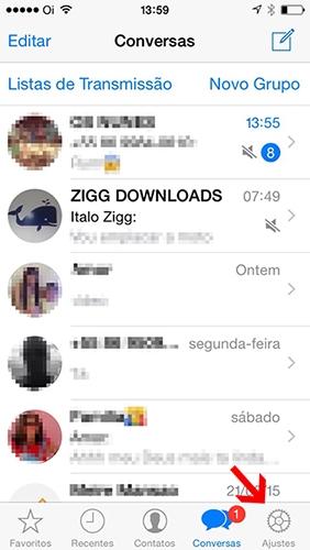WhatsApp para iPhone: Veja quem é seu "contato favorito" no App 3 att whatsapp iphone