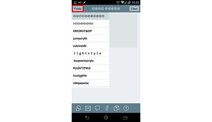 Como mudar a fonte do Whatsapp 4
