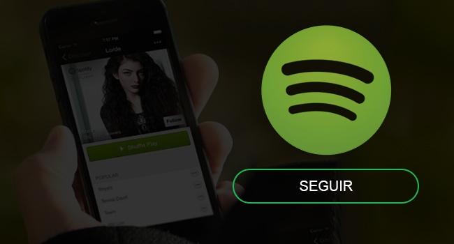 Como seguir pessoas no Spotify