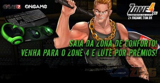 Promoção da Ongame presenteia jogadores de Zone 4