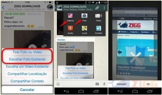 Como Editar Fotos no Whatsapp