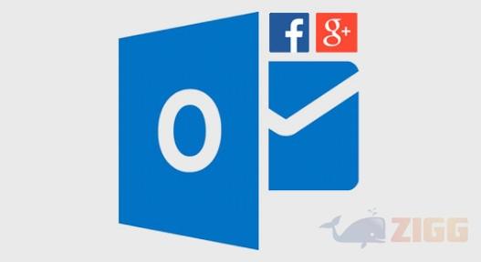 Outlook não terá mais suporte a chats do Facebook e do Google