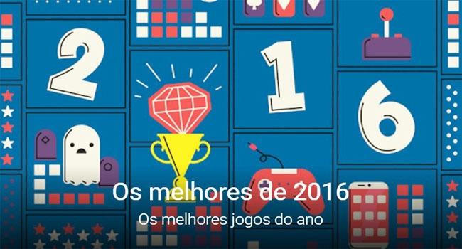 Os jogos para Android mais baixados de 2016