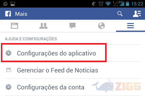 Facebook - Auto play no android desativado