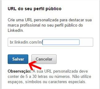linkedin url