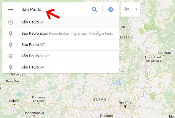 Como traçar rotas com o Google Maps 3 google maps como usar