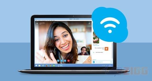 Melhore a conexão de áudio e vídeo do skype