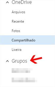 onedrive grupos