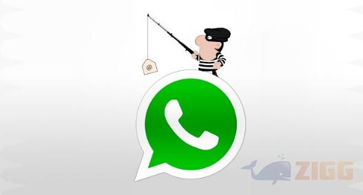 Phishing do WhatsApp simula notificações por e-mail