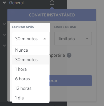 Como enviar convites do Discord 6