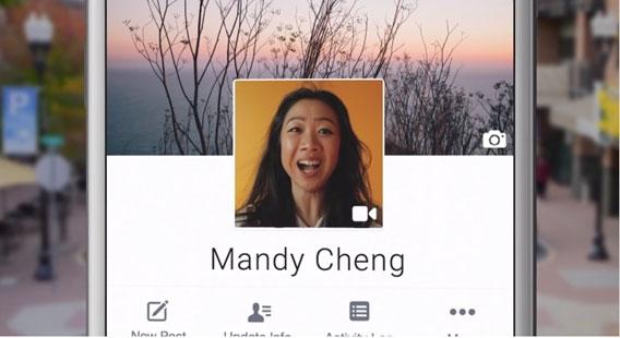 Facebook faz teste de vídeos nas fotos de perfis