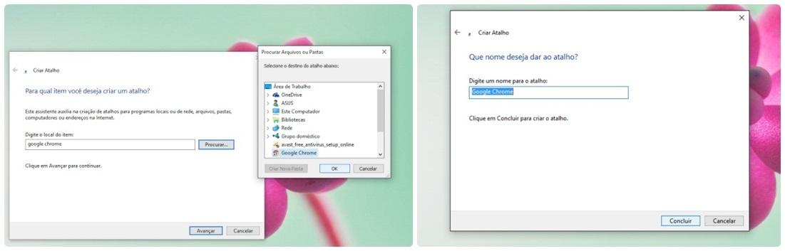 Como criar atalhos no Windows 10 5