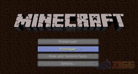 Jogar modo multiplayer no Minecraft