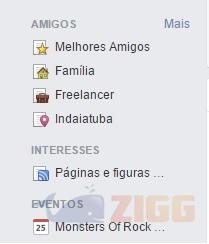 publicações no facebook