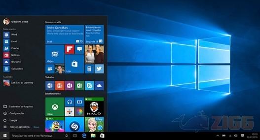 Windows 10 – Conheça o novo Menu Iniciar