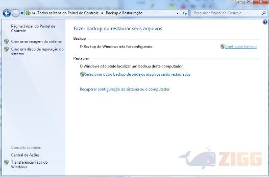 Como Fazer o Backup e Restauração dos arquivos no PC 2 Backup e Restauração