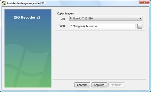 Crie e grave imagens ISO facilmente