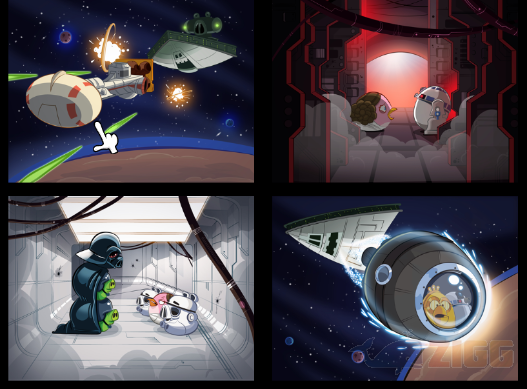 Angry Birds Star Wars 1 Angry Birds Star Wars para Windows