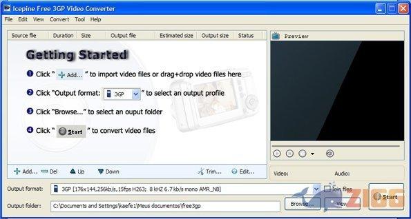Icepine Free 3GP Video Converter 1 big 1265462318 32884 ImsKedy