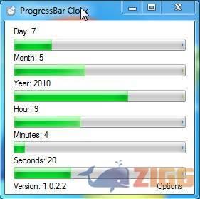 ProgressBar Clock