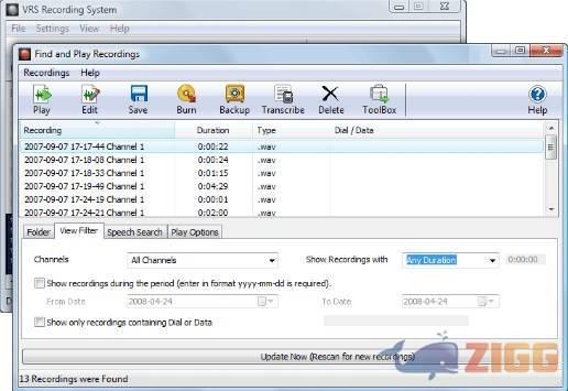 VRS Recording System