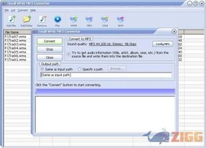 Small WMA MP3 Converter