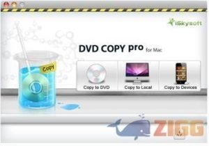 Captura 1 de iSkysoft DVD Copy Pro para Mac